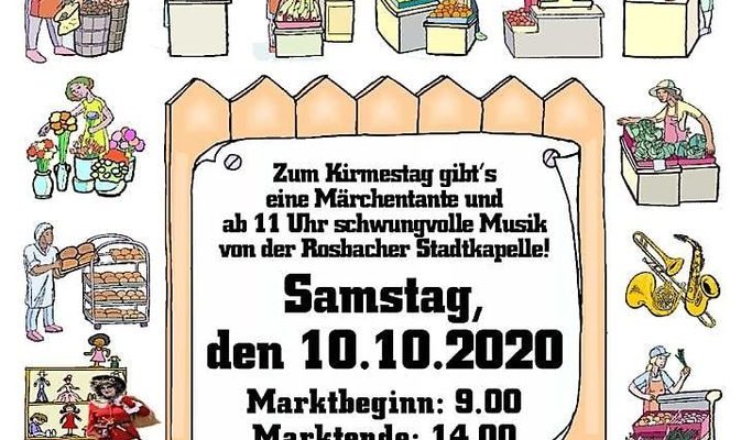 Rodheimer Bürger-Markt am 10. Oktober 2020