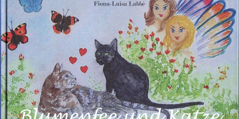 Blumenfee und Katze