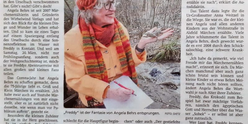 Vom Krokodil im Urselbach - Taunus Zeitung vom 19. März 2021
